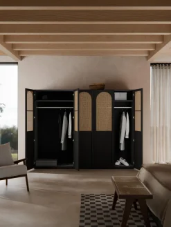 Online Armario modular Jeanne, 4 puertas (250 cm), diferentes opciones Armarios Empotrados|Armarios Modulares