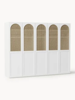 Armarios Empotrados|Armarios Modulares>Westwing Collection Armario modular Jeanne, 4 puertas (250 cm), diferentes opciones Blanco