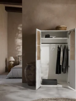 Armarios Empotrados|Armarios Modulares></noscript>Westwing Collection Armario modular Jeanne, 2 puertas (100 cm), diferentes opciones Blanco