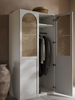 Armarios Empotrados|Armarios Modulares></noscript>Westwing Collection Armario modular Jeanne, 2 puertas (100 cm), diferentes opciones Blanco