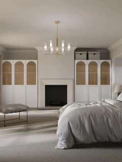 Armarios Empotrados|Armarios Modulares>Westwing Collection Armario modular Jeanne, 1 puerta (50 cm), variantes diferentes Blanco