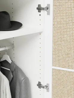 Armarios Empotrados|Armarios Modulares></noscript>Westwing Collection Armario modular Jeanne, 1 puerta (50 cm), variantes diferentes Blanco