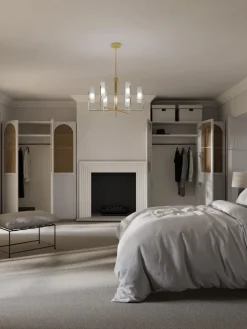 Armarios Empotrados|Armarios Modulares></noscript>Westwing Collection Armario modular Jeanne, 3 puertas (150 cm), variantes diferentes Blanco