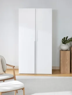 Armarios Empotrados|Armarios Modulares>Westwing Collection Armario modular Leon, An 100 cm, variantes diferentes Blanco