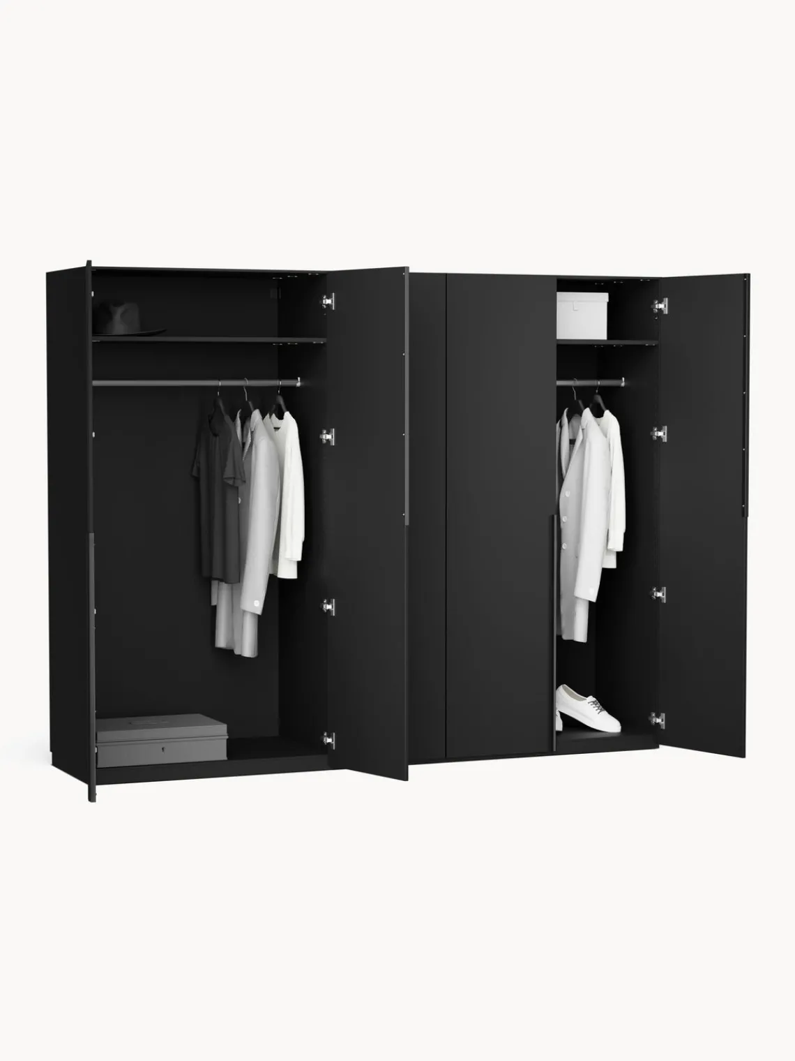 New Armario modular Leon, An 50 cm, variantes diferentes Armarios Empotrados|Armarios Modulares