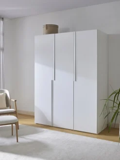 Armarios Empotrados|Armarios Modulares>Westwing Collection Armario modular Leon, 3 puertas (150 cm), diferentes variantes Blanco