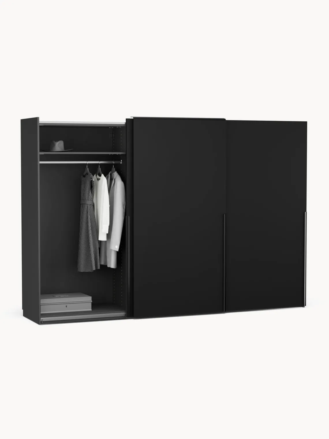 New Armario modular Leon, 3 puertas correderas (300 cm), diferentes variantes Armarios Con Puerta Corredera|Armarios Modulares