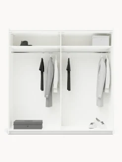 Armarios Con Puerta Corredera|Armarios Modulares></noscript>Westwing Collection Armario modular Leon, 2 puertas correderas (200 cm), diferentes variantes Blanco