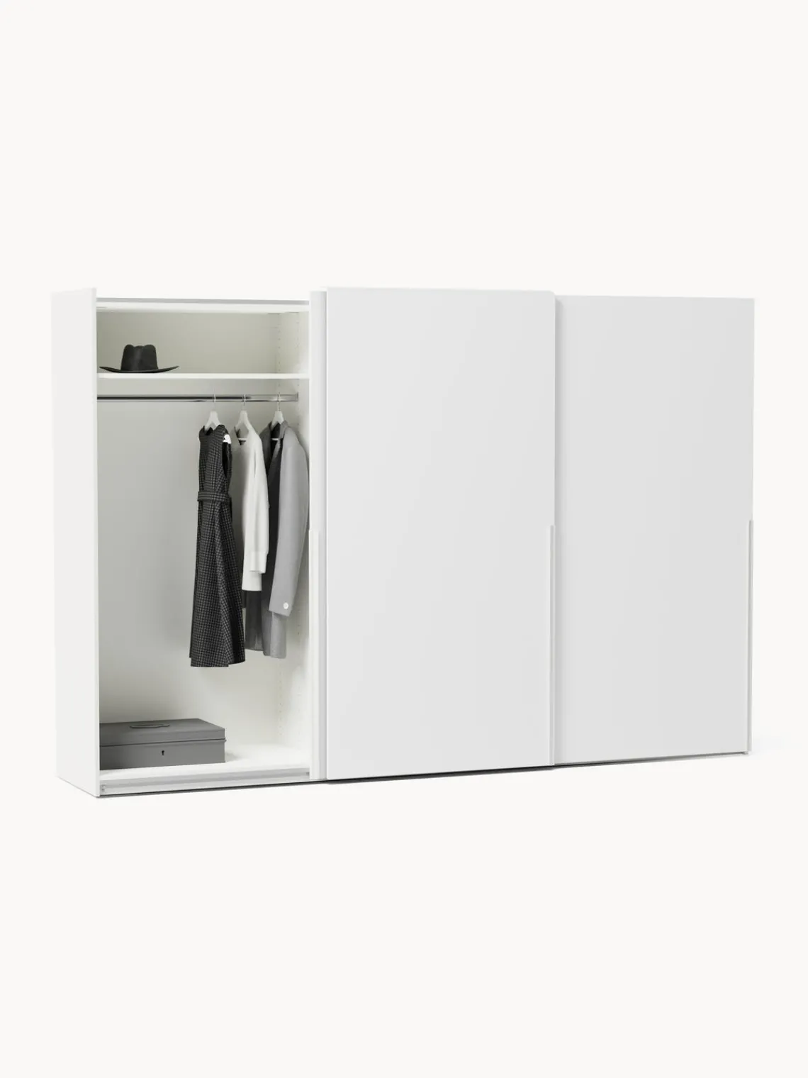 New Armario modular Leon, 3 puertas correderas (300 cm), diferentes variantes Armarios Con Puerta Corredera|Armarios Modulares