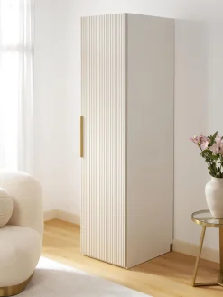 Armarios Empotrados|Armarios Modulares>Westwing Collection Armario modular Simone, An 50 cm, variantes diferentes Madera, beige claro