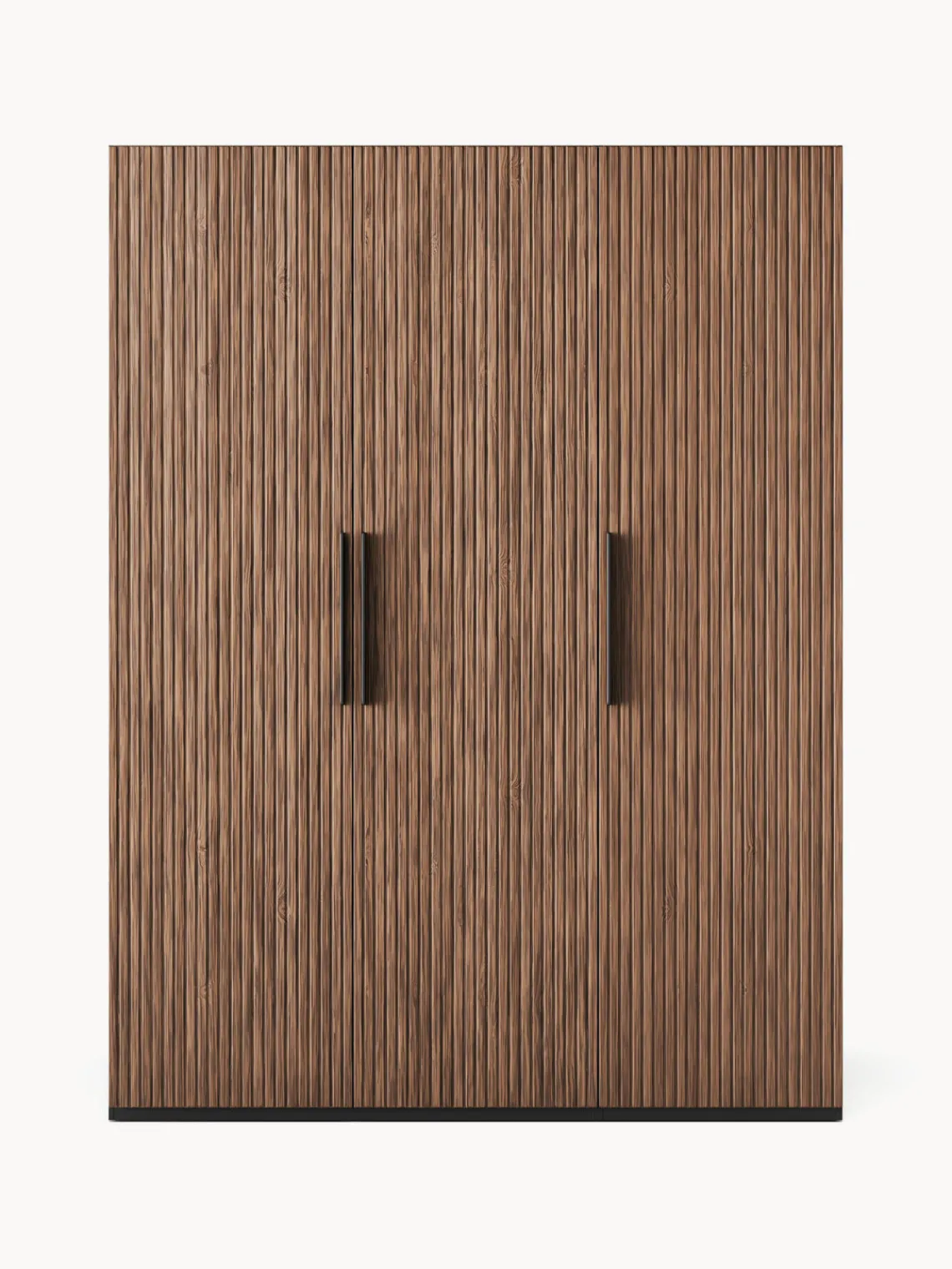 Armarios Empotrados|Armarios Modulares>Westwing Collection Armario modular Simone, An 150 cm, variantes diferentes Aspecto madera de nogal, negro