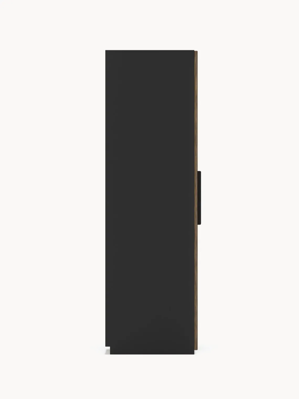 Armarios Empotrados|Armarios Modulares>Westwing Collection Armario modular Simone, An 150 cm, variantes diferentes Aspecto madera de nogal, negro