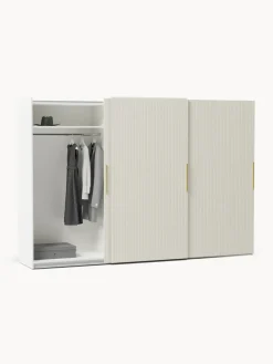 Armarios Con Puerta Corredera|Armarios Modulares></noscript>Westwing Collection Armario modular Simone, 3 puertas correderas (300 cm), diferentes variantes Madera, beige claro