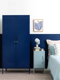 Armarios Infantiles|Armarios Infantiles>Mustard Made Armario pequeño The Twinny Azul oscuro