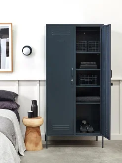 Armarios Infantiles|Armarios Infantiles></noscript>Mustard Made Armario pequeño The Twinny Gris antracita