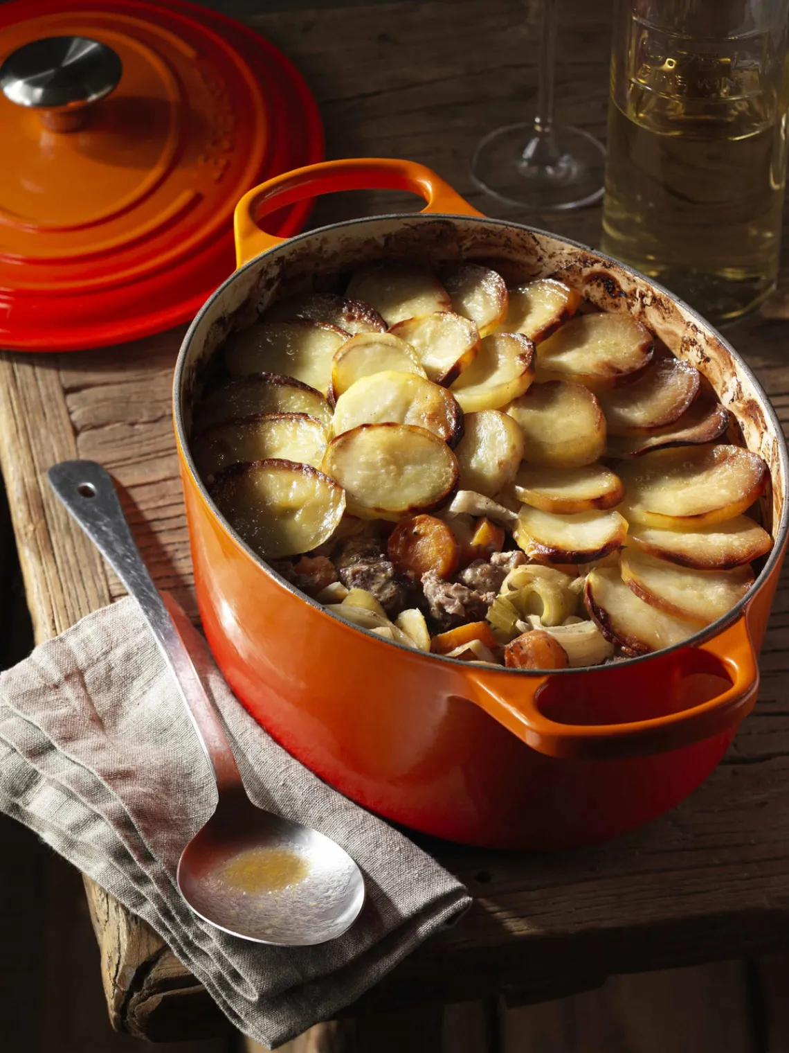 Ollas|Ollas>LE CREUSET Asador ovalado de hierro fundido Signature Collection Rojo naranja