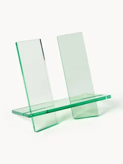 Sujetalibros|Jarrones>TASCHEN Atril lectura Crystal, 34 x 36 cm Verde claro transparente