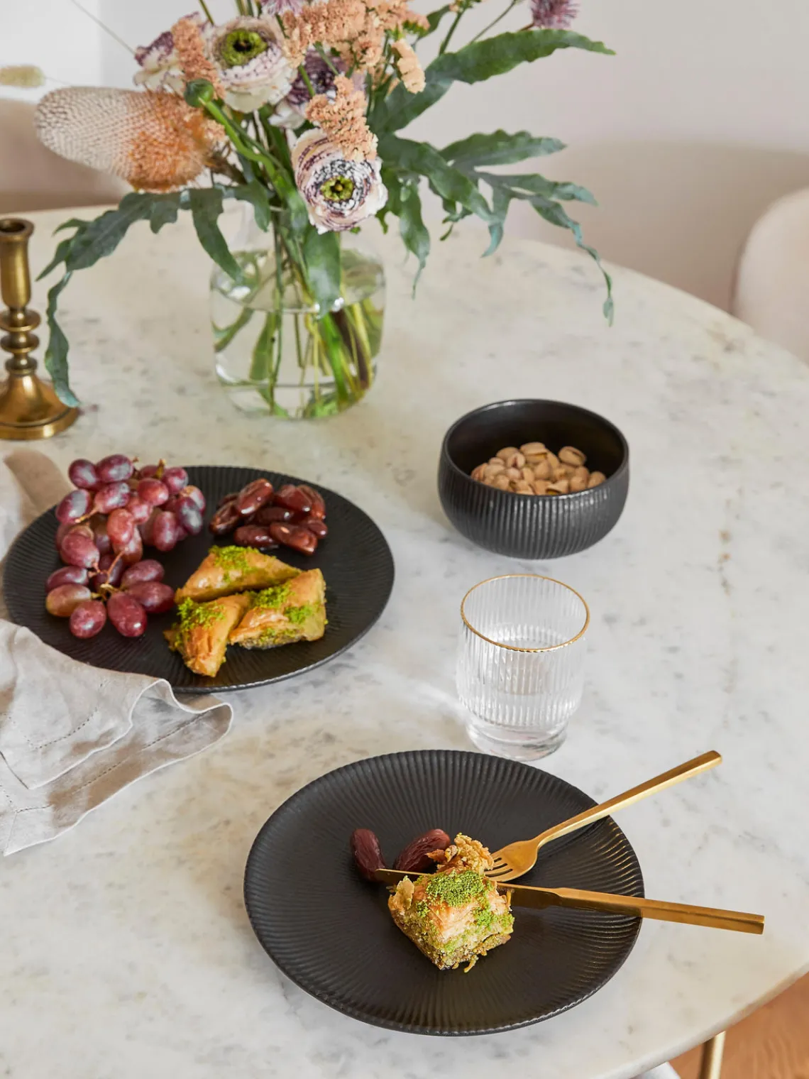 Outlet Bajoplato Neri Platos Llanos|Vajillas Completas