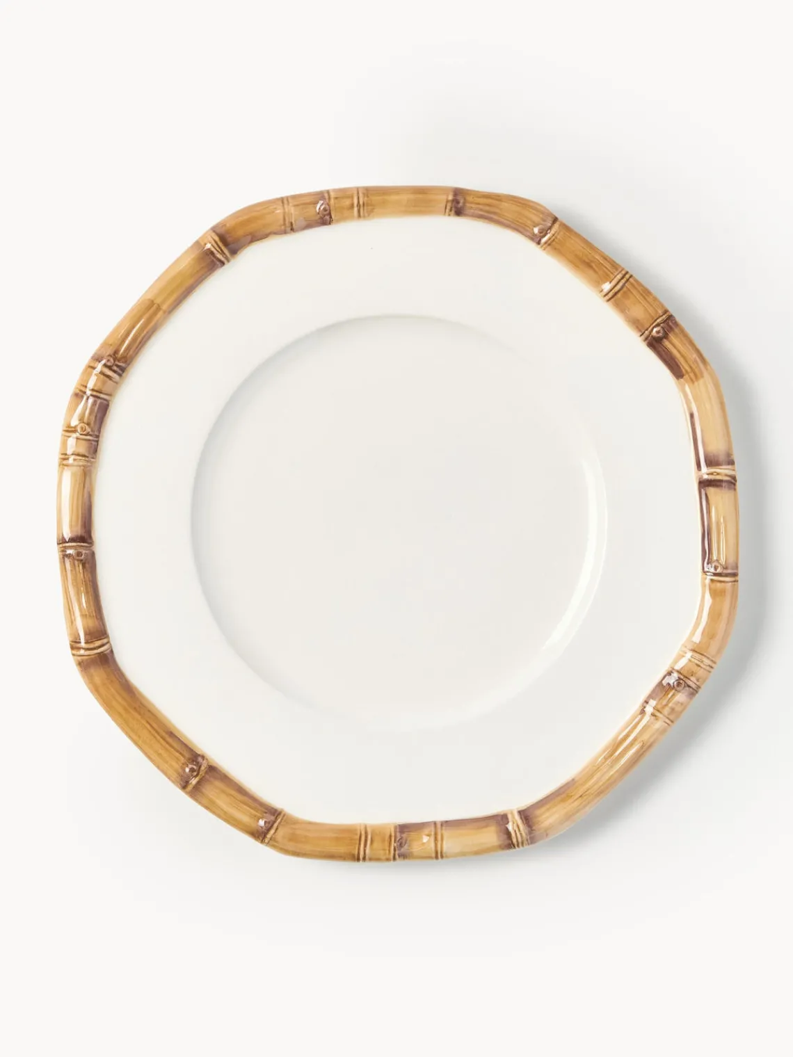 Online Bajoplato pintado a mano Bamboo Cuencos Y Platos De Servir|Vajillas Completas