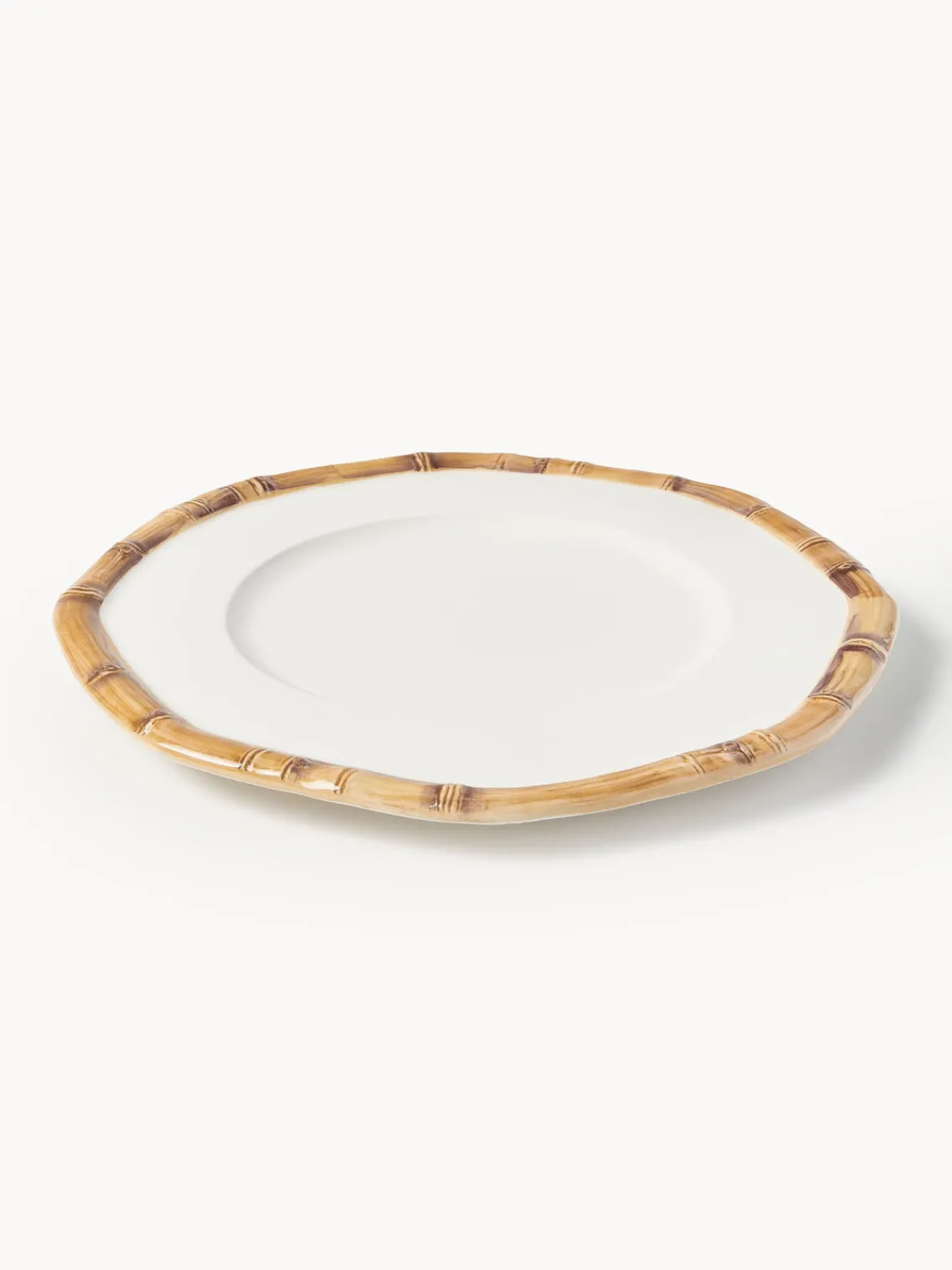 Online Bajoplato pintado a mano Bamboo Cuencos Y Platos De Servir|Vajillas Completas