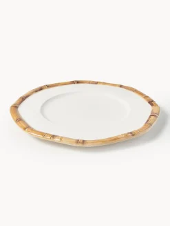 Online Bajoplato pintado a mano Bamboo Cuencos Y Platos De Servir|Vajillas Completas