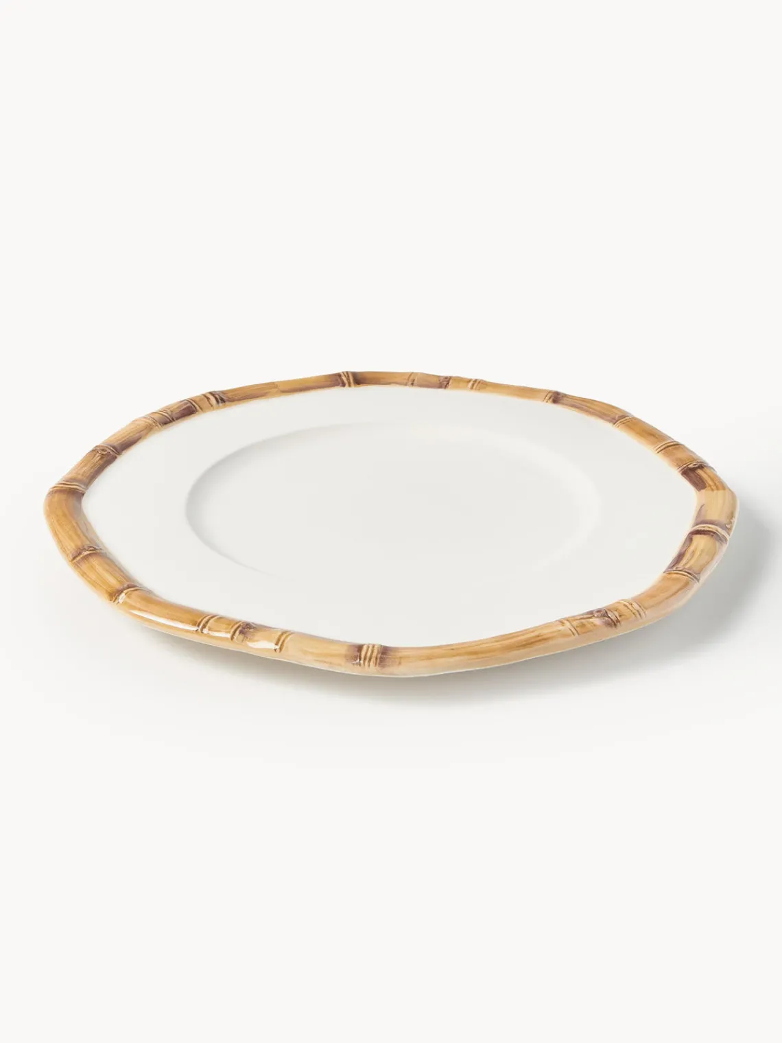 Online Bajoplato pintado a mano Bamboo Cuencos Y Platos De Servir|Vajillas Completas