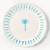 Cuencos Y Platos De Servir|Vajillas Completas>Les Ottomans Bajoplato pintado a mano The Palms