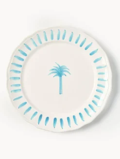 Cuencos Y Platos De Servir|Vajillas Completas>Les Ottomans Bajoplato pintado a mano The Palms