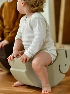 Juguetes A Partir De 1 Año|Decoración Infantil></noscript>bObles Balancín Elefante, 37 cm Greige