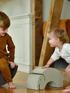 Juguetes A Partir De 1 Año|Decoración Infantil></noscript>bObles Balancín Elefante, 37 cm Greige