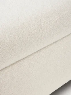 Sale Banco de borreguillo con espacio de almacenamiento Benji Bancos|Bancos