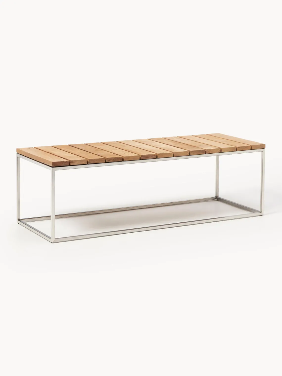 Clearance Banco de jardín de madera de teca Lux Bancos De Jardín|Bancos