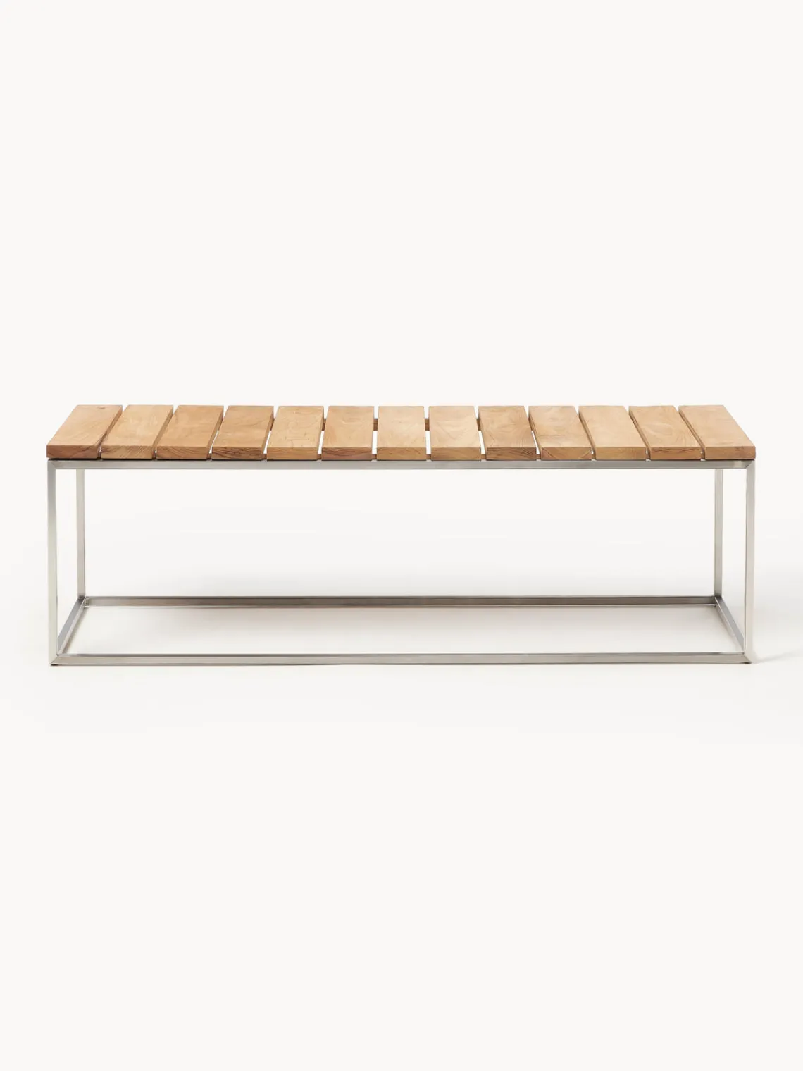 Clearance Banco de jardín de madera de teca Lux Bancos De Jardín|Bancos