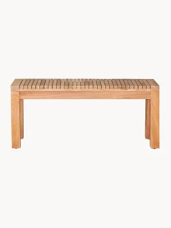 New Banco de jardín de madera de teca Samoa, 130 cm Bancos De Jardín|Bancos