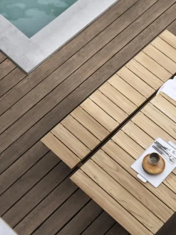 Banco de jardín plegable de madera de teca BM1871 Bancos De Jardín|Bancos