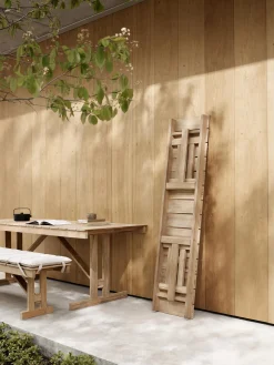 Banco de jardín plegable de madera de teca BM1871 Bancos De Jardín|Bancos