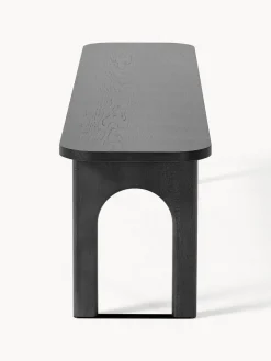 Bancos|Bancos></noscript>Westwing Collection Banco de madera Apollo, tamaños diferentes Madera de roble lacada en negro