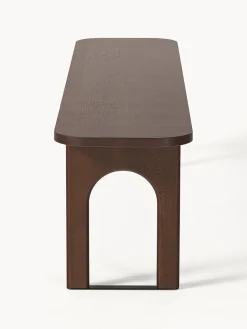 Bancos|Bancos></noscript>Westwing Collection Banco de madera Apollo, tamaños diferentes Madera de roble lacada en marrón oscuro