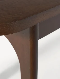 Bancos|Bancos></noscript>Westwing Collection Banco de madera Apollo, tamaños diferentes Madera de roble lacada en marrón oscuro