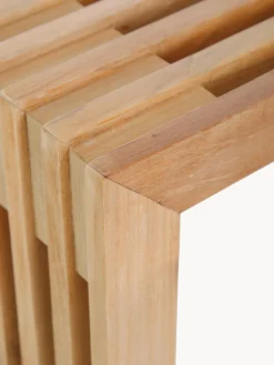 Online Banco de madera de bambú Rib Bancos|Bancos