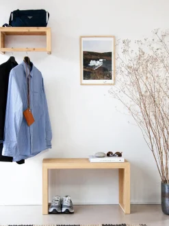 Bancos|Bancos>Cinas Banco de madera de bambú Rib