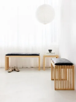 Bancos|Bancos></noscript>Cinas Banco de madera de bambú Rib