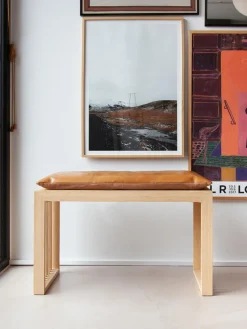 Bancos|Bancos></noscript>Cinas Banco de madera de bambú Rib