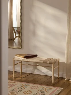 Outlet Banco de madera de fresno Mani Bancos|Bancos