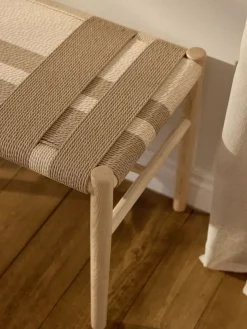 Outlet Banco de madera de fresno Mani Bancos|Bancos