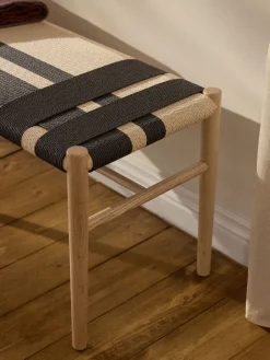 Bancos|Bancos></noscript>Westwing Collection Banco de madera de fresno Mani Madera de fresno, beige claro, negro