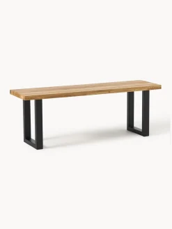 Bancos|Bancos>Westwing Collection Banco de madera de roble Oliver, tamaños diferentes