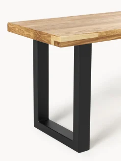 Bancos|Bancos></noscript>Westwing Collection Banco de madera de roble Oliver, tamaños diferentes