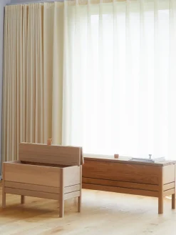 Banco de con espacio de almacenaje A Line Bancos|Bancos