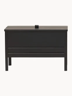 Hot Banco de madera de roble con espacio de almacenaje A Line Bancos|Bancos